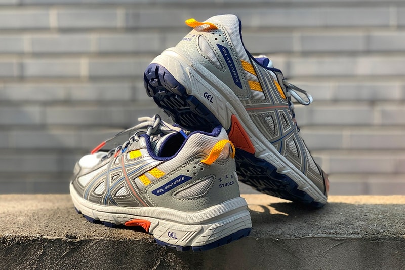 IAB-STUDIO ASICS GEL-Venture 6 Closer Look Release Info grey Beenzino