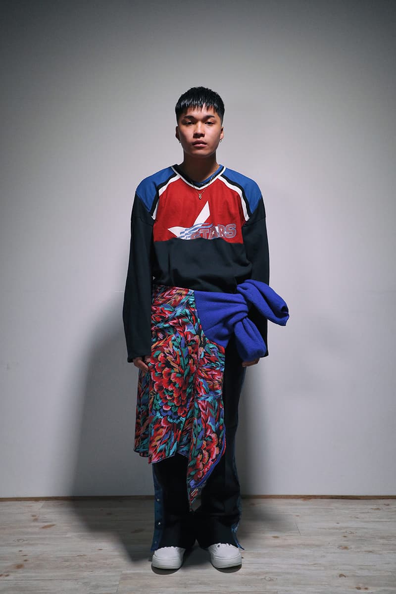 Ichiryu made x Awesome Boy Fall/Winter 2020 Remake Collection Upcycling Sustainability Remade Reworked Vintage Clothing Champion Coogi Sweater