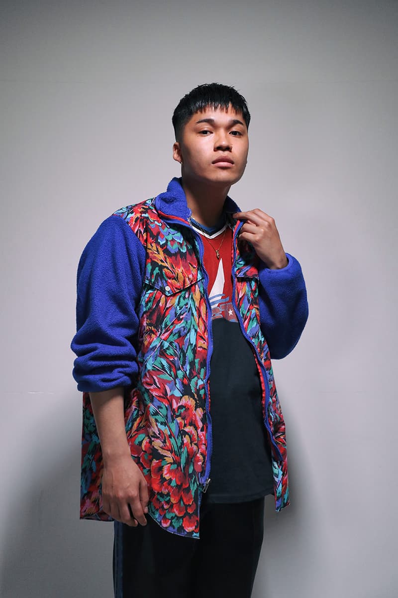 Ichiryu made x Awesome Boy Fall/Winter 2020 Remake Collection Upcycling Sustainability Remade Reworked Vintage Clothing Champion Coogi Sweater