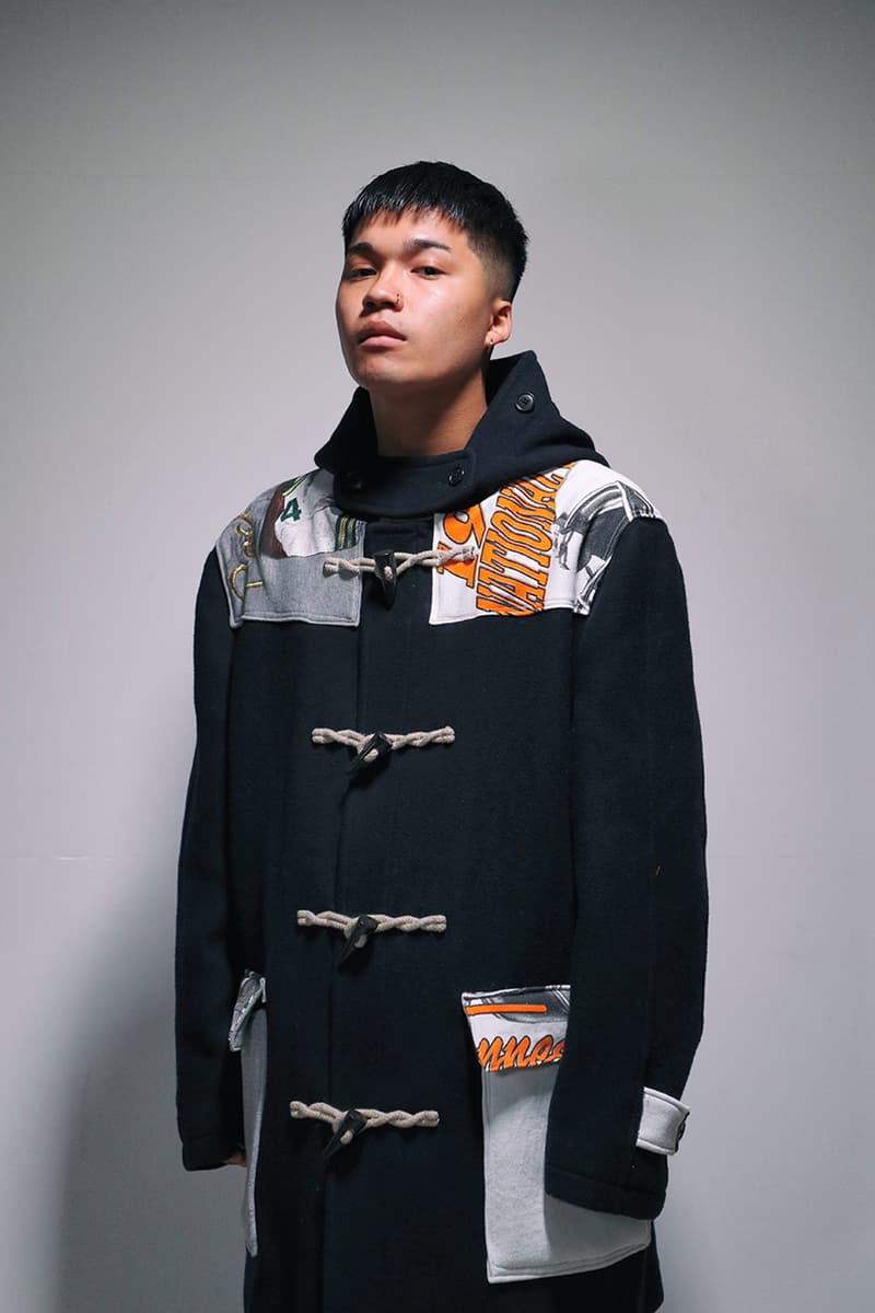 Ichiryu made x Awesome Boy Fall/Winter 2020 Remake Collection Upcycling Sustainability Remade Reworked Vintage Clothing Champion Coogi Sweater