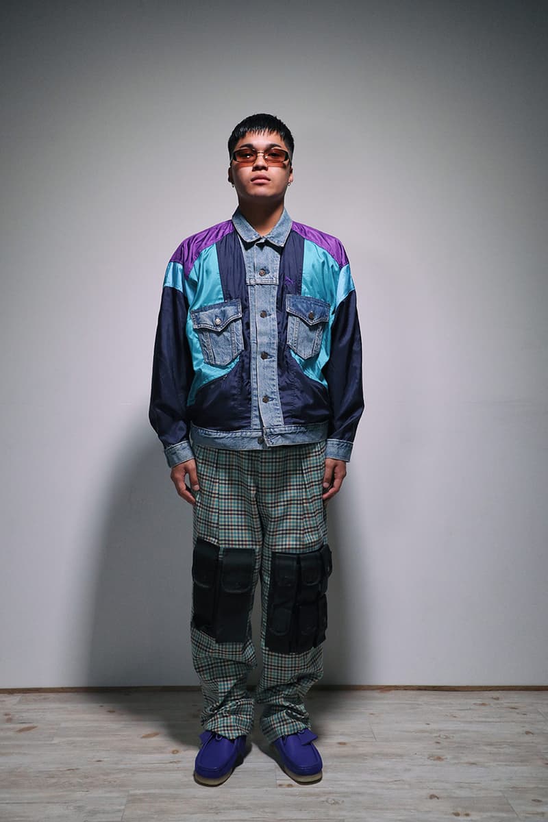 Ichiryu made x Awesome Boy Fall/Winter 2020 Remake Collection Upcycling Sustainability Remade Reworked Vintage Clothing Champion Coogi Sweater