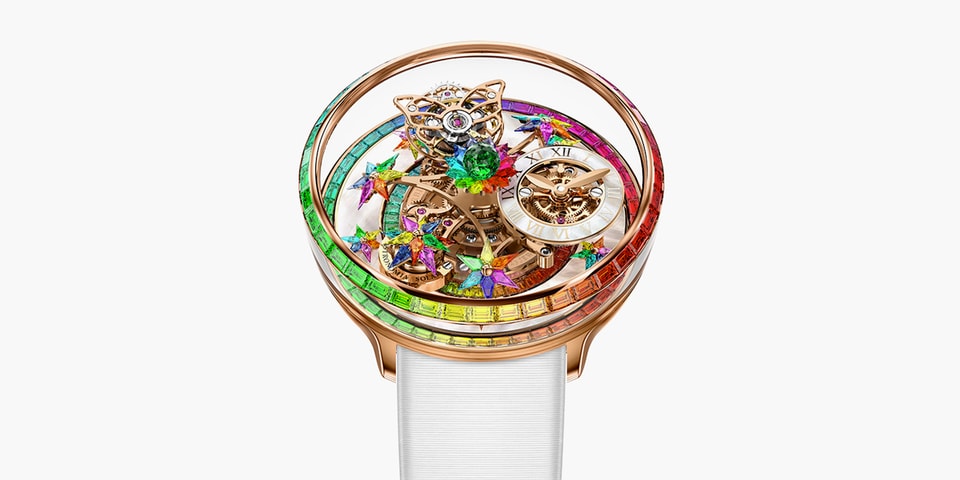 Jacob & Co.'s Astronomia Fleurs de Jardin Arrives in Striking Rainbow Tones