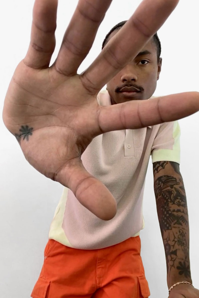 Jacquemus Spring/Summer 2020 Campaign Steve Lacy Pierre-Ange Carlotti Facetime Photographs "Jacquemus at Home" Series Sunglasses T-shirts Flowers Shorts