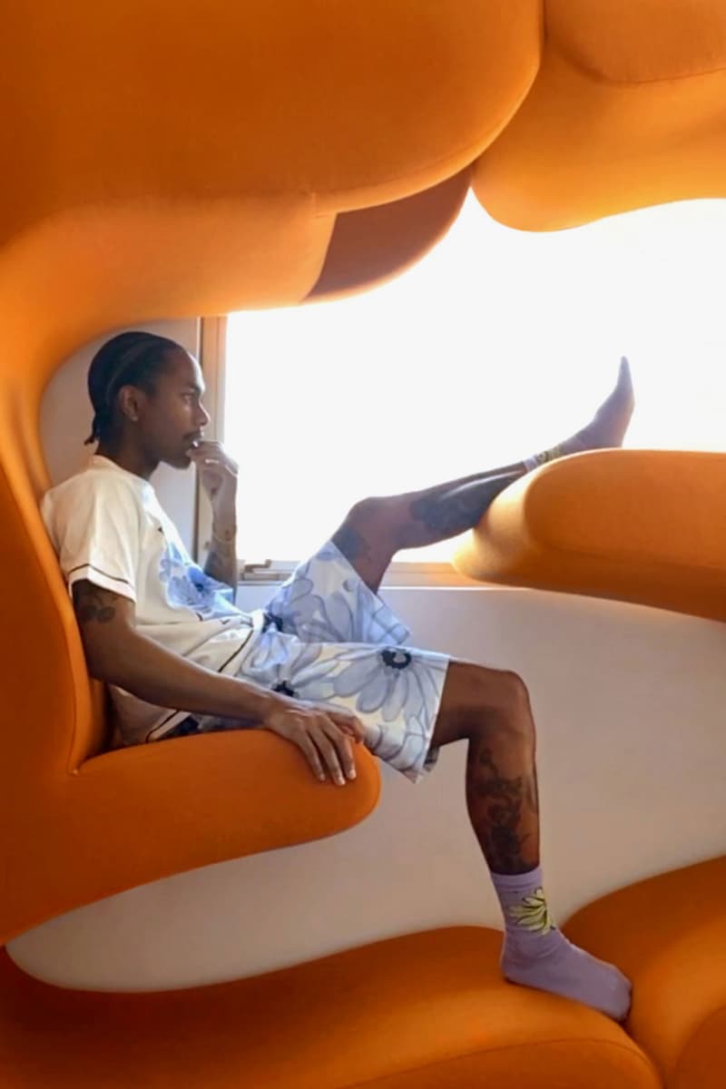 Jacquemus Spring/Summer 2020 Campaign Steve Lacy Pierre-Ange Carlotti Facetime Photographs "Jacquemus at Home" Series Sunglasses T-shirts Flowers Shorts