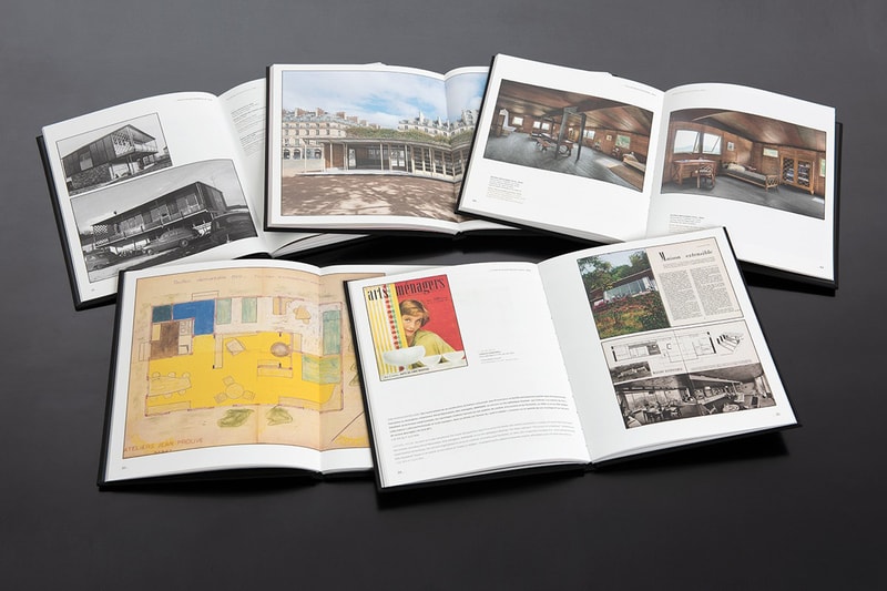 jean prouve architecture book set galerie patrick seguin
