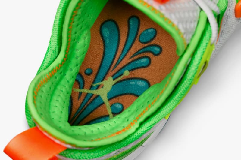 Jordan Why Not Zer0.3 "Splash Zone" PE First Look Release Information Footwear Basketball Super Soaker Inspired Childhood Memories Russell Westbrook Court Bold Design Sneakers Drop Dates Cop Online