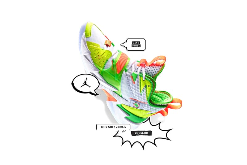 Jordan Why Not Zer0.3 "Splash Zone" PE First Look Release Information Footwear Basketball Super Soaker Inspired Childhood Memories Russell Westbrook Court Bold Design Sneakers Drop Dates Cop Online