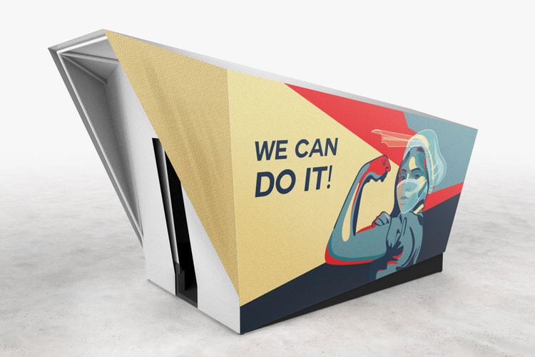 Jupe Teams up With Artists to Build Recovery Units for Frontline Medical Workers