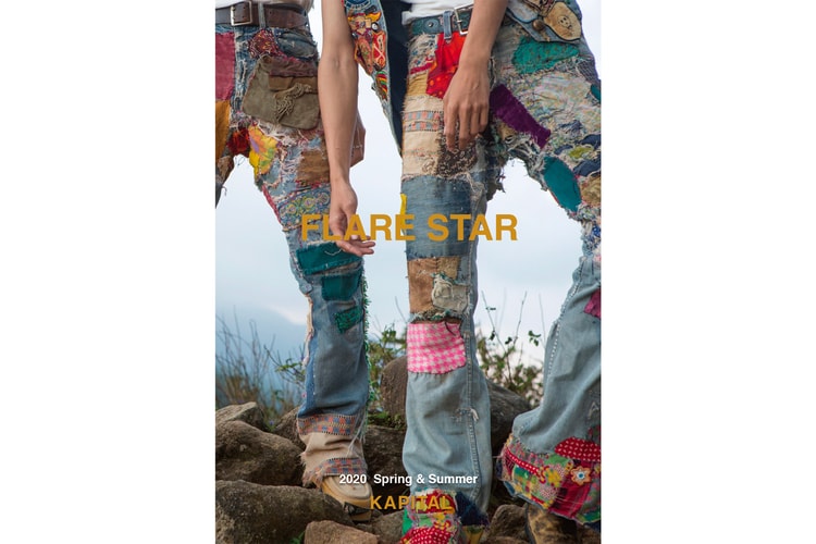 KAPITAL Drops 50th Catalog SS20 "FLARE STAR"