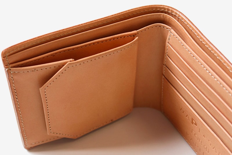 KAPITAL natural Leather Hand Carved Sewing Machine motif Wallet union special drop release info