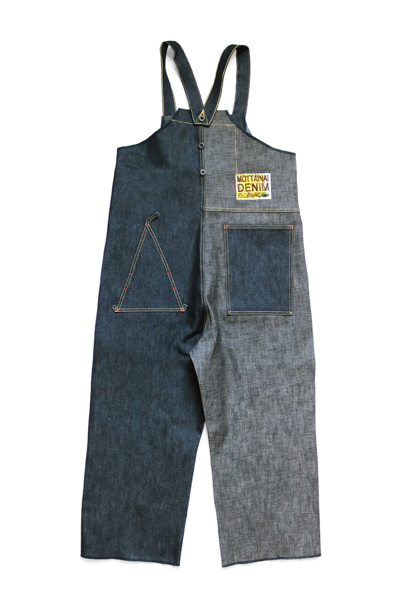KAPITAL Denim HAPPY Overalls menswear streetwear japanese label brand okayama spring summer 2020 collection indigo white deconstructed kountry japan