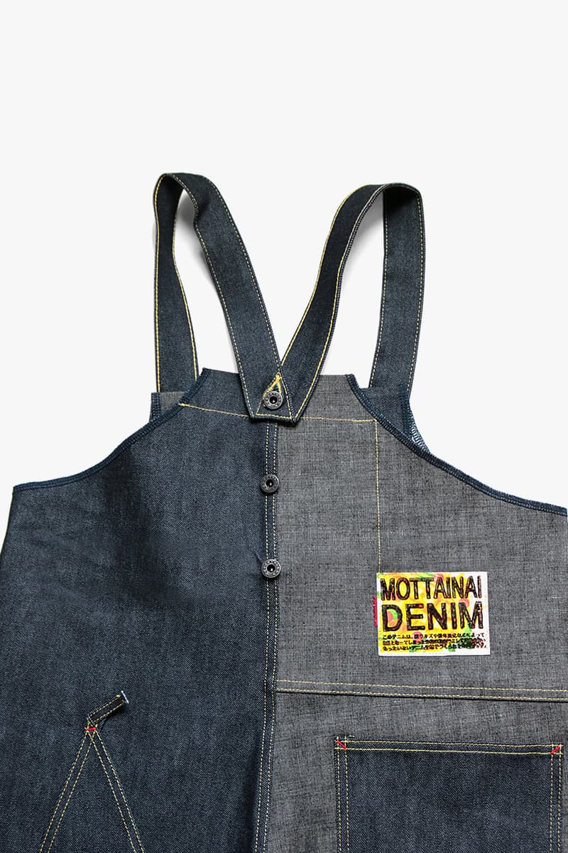 KAPITAL Denim HAPPY Overalls menswear streetwear japanese label brand okayama spring summer 2020 collection indigo white deconstructed kountry japan