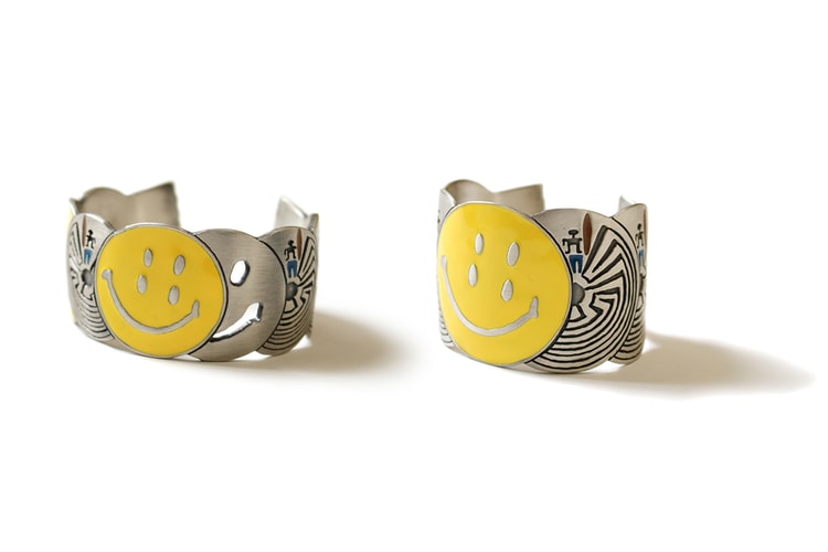 KAPITAL Releases Smiley Bangles With Geometric Maze Design
