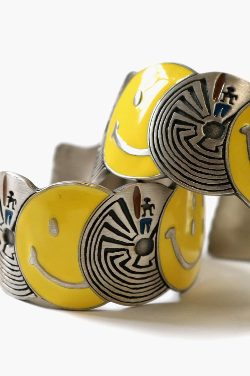 Kapital Smiley Rings brass maze design ss20 spring summer 2020