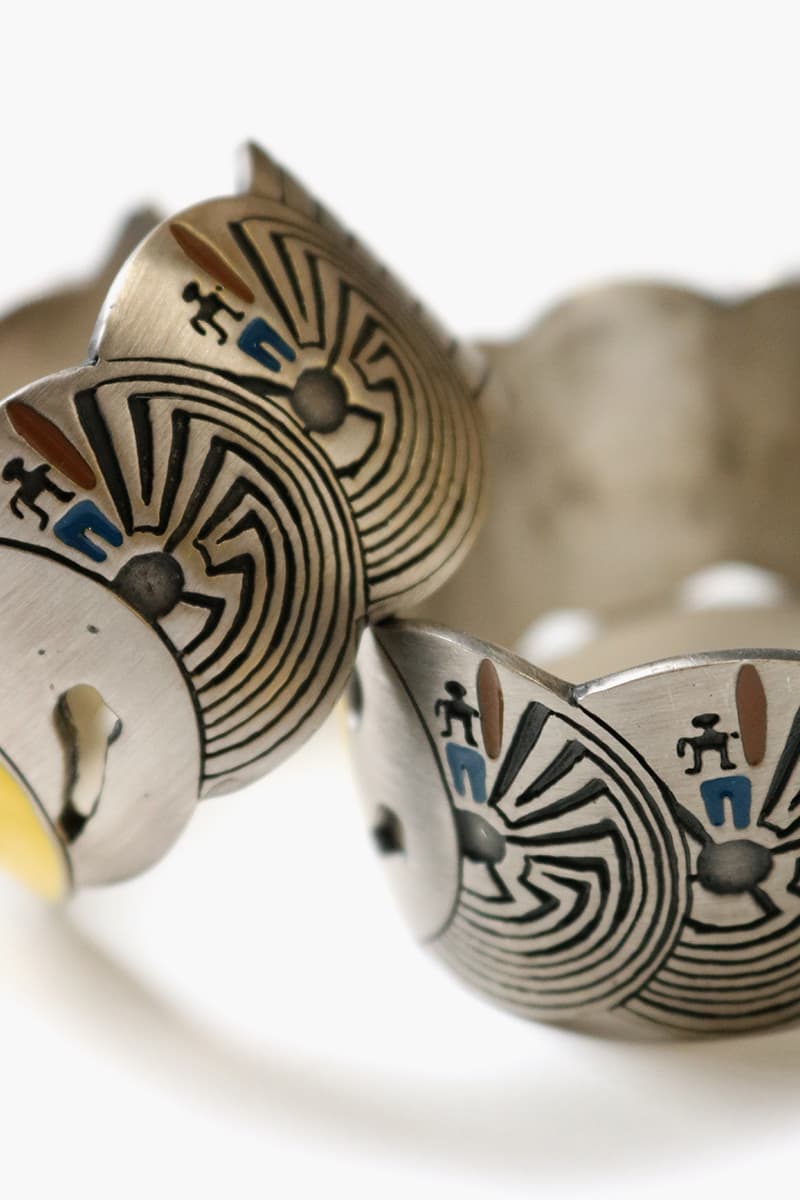 Kapital Smiley Rings brass maze design ss20 spring summer 2020