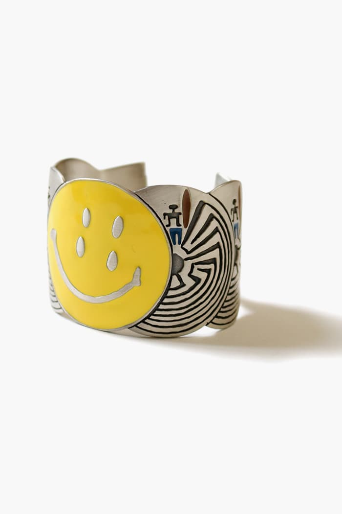 Kapital Smiley Rings brass maze design ss20 spring summer 2020 