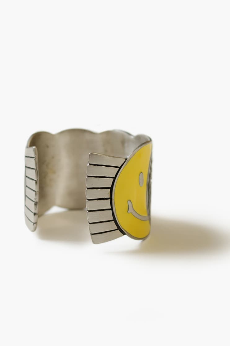 Kapital Smiley Rings brass maze design ss20 spring summer 2020