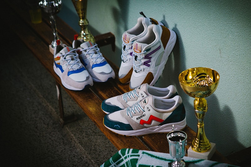 Karhu trophy pack fusion 2.0 aria 95 release information buy cop purchase lunar rock dazzling blue bright white buckthorn brown stargazer flame F803060 F804074 F804079