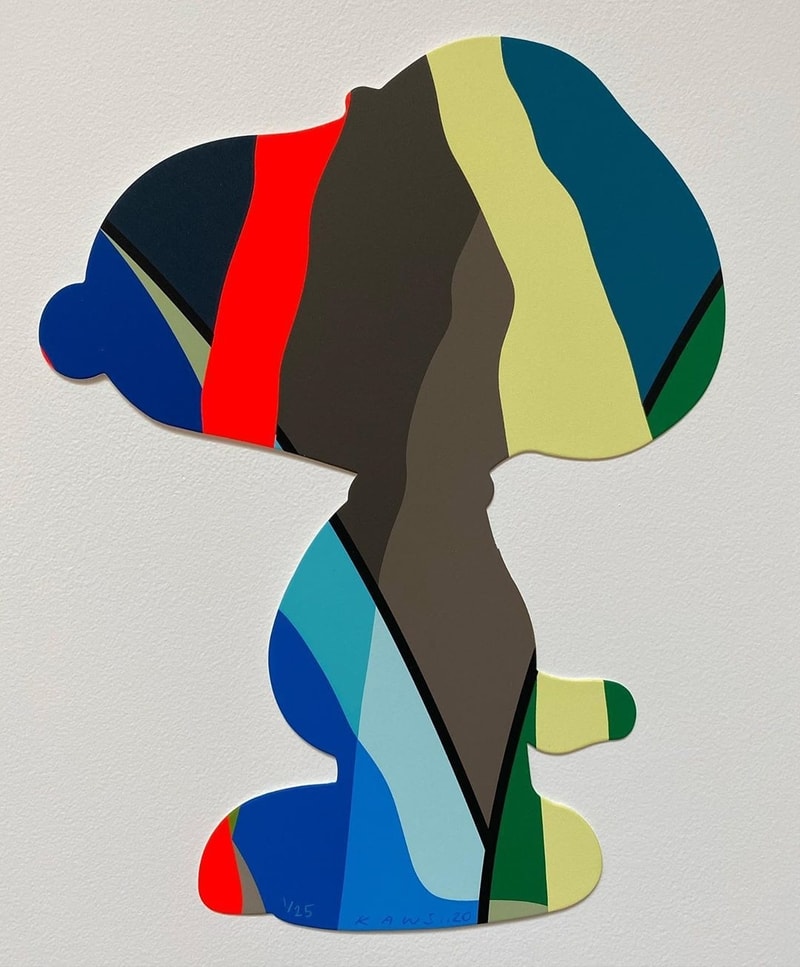 kaws free arts nyc limited shaped prints artworks editions