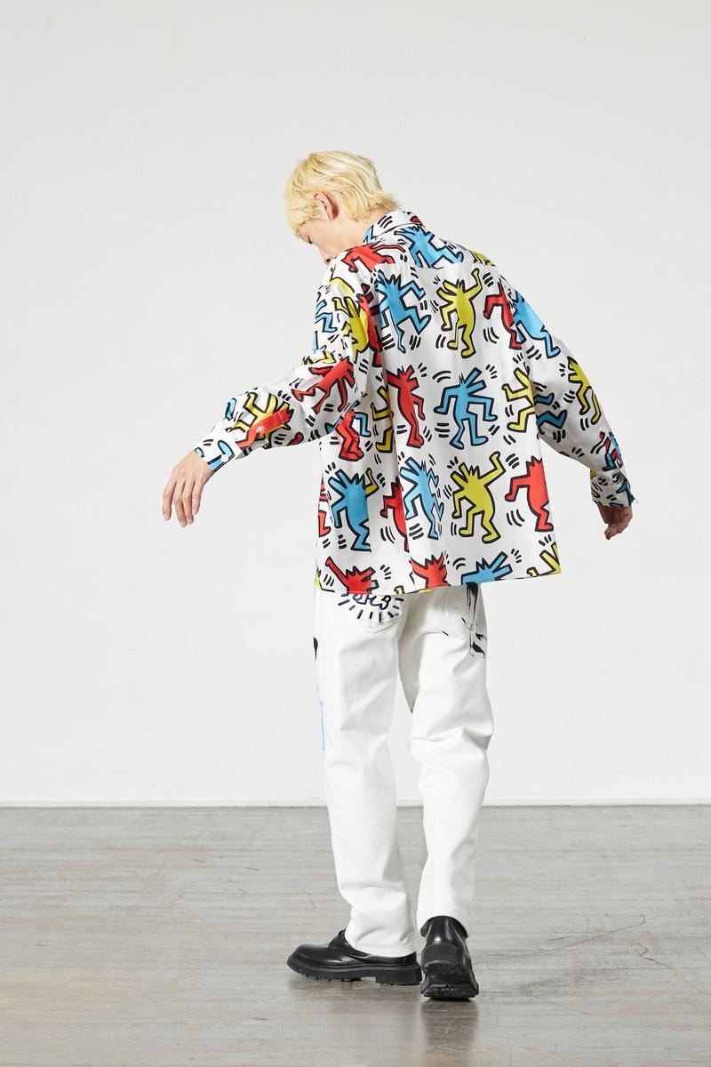 Keith Haring x Études Collaboration SS20 Collection Graffiti Artist Paintwork Clothing Multicolor