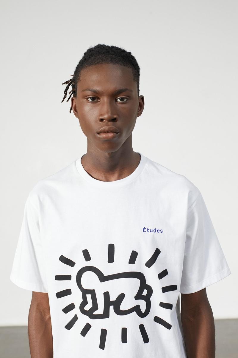 Keith Haring x Études Collaboration SS20 Collection Graffiti Artist Paintwork Clothing Multicolor
