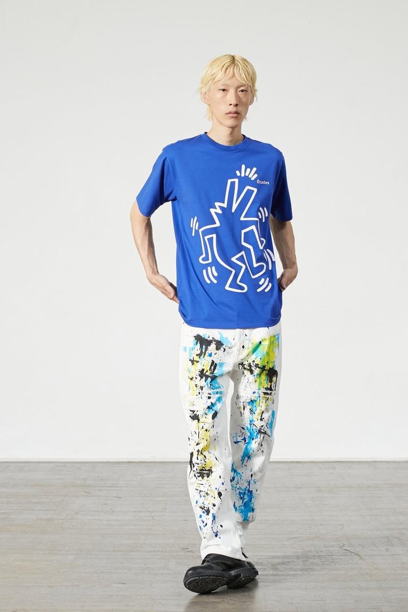 Keith Haring x Études Collaboration SS20 Collection Graffiti Artist Paintwork Clothing Multicolor