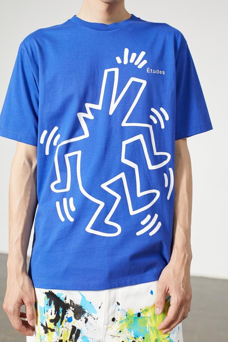 Keith Haring x Études Collaboration SS20 Collection Graffiti Artist Paintwork Clothing Multicolor
