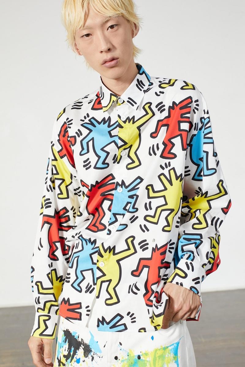 Keith Haring x Études Collaboration SS20 Collection Graffiti Artist Paintwork Clothing Multicolor
