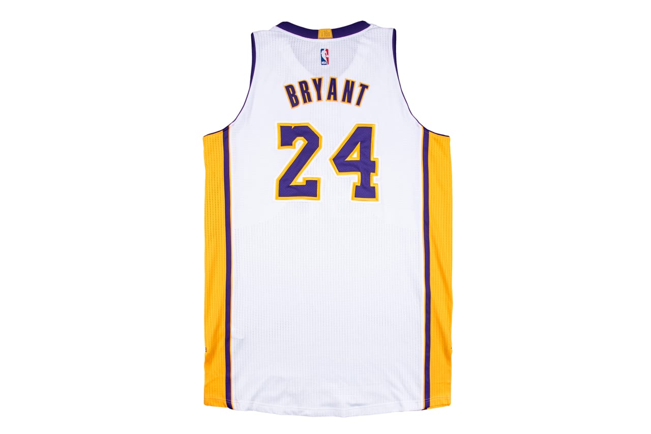how much is a kobe bryant jersey worth