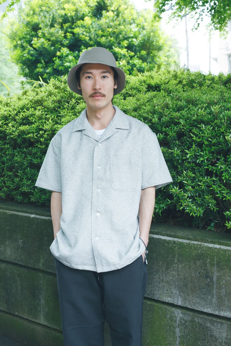 Kuon Early Summer 2020 Lookbook upcycled collection lookbook images sustainable sashiko patterns japanese prints