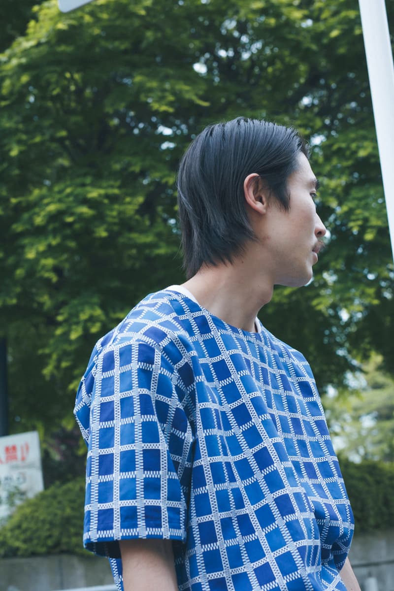 Kuon Early Summer 2020 Lookbook upcycled collection lookbook images sustainable sashiko patterns japanese prints