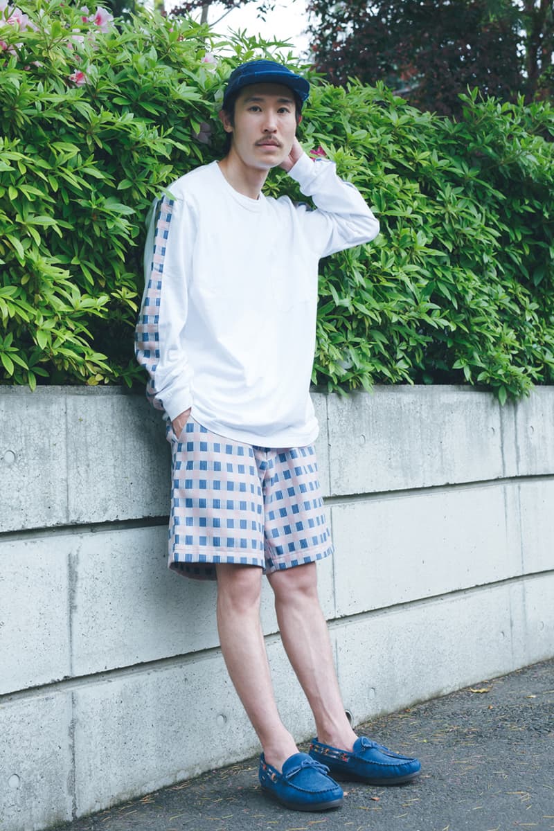 Kuon Early Summer 2020 Lookbook upcycled collection lookbook images sustainable sashiko patterns japanese prints