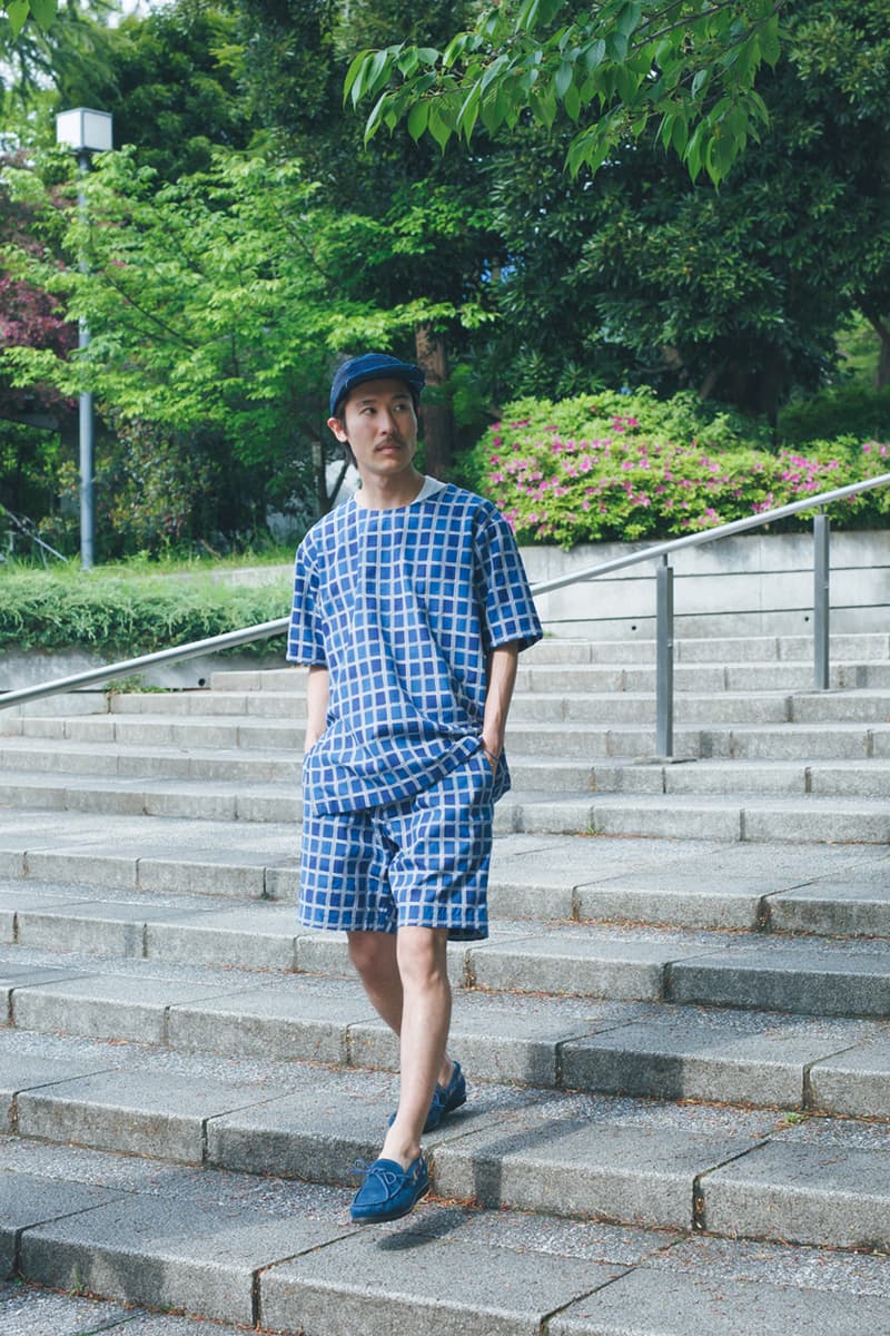 Kuon Early Summer 2020 Lookbook upcycled collection lookbook images sustainable sashiko patterns japanese prints
