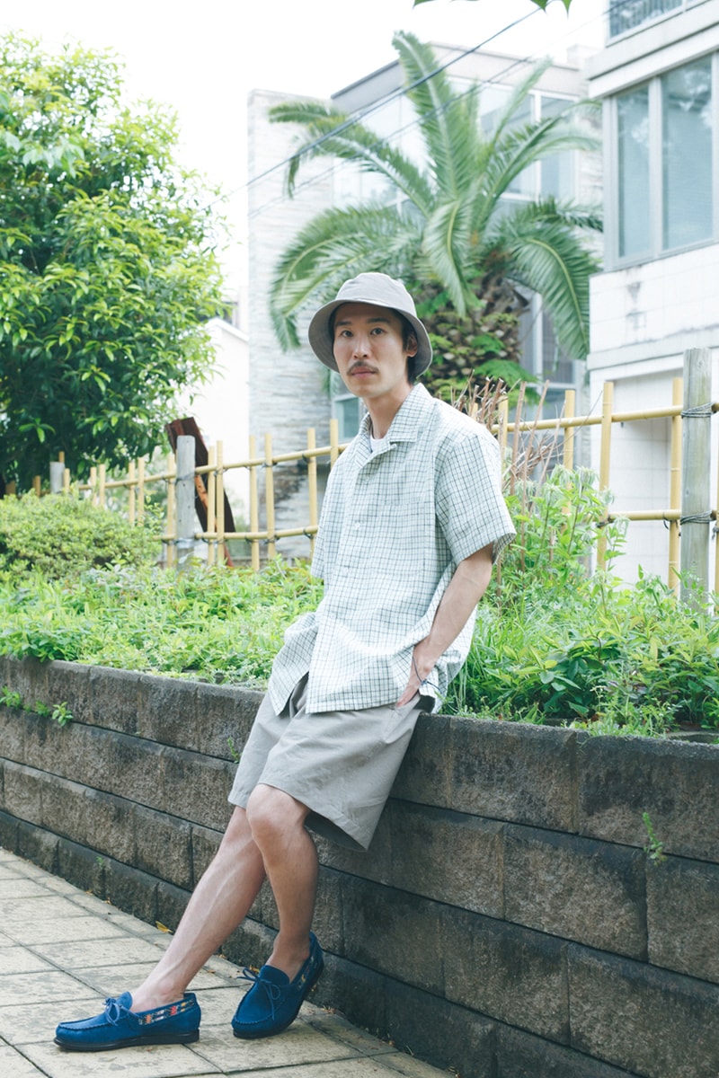 Kuon Early Summer 2020 Lookbook upcycled collection lookbook images sustainable sashiko patterns japanese prints