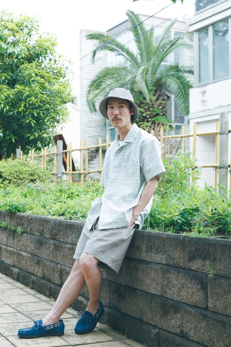 Kuon Early Summer 2020 Lookbook upcycled collection lookbook images sustainable sashiko patterns japanese prints