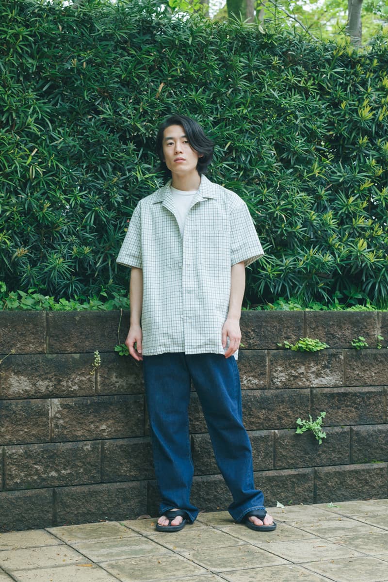 Kuon Early Summer 2020 Lookbook upcycled collection lookbook images sustainable sashiko patterns japanese prints
