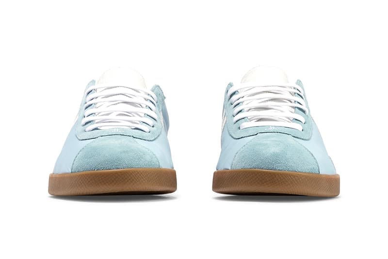 Lanvin JL Low Top Sneaker "Light Blue/White" "Ecru/Green" Camel Rubber Sole Unit Shoes Footwear Release Information Drop Date Bruno Sialelli Retro Design HBX