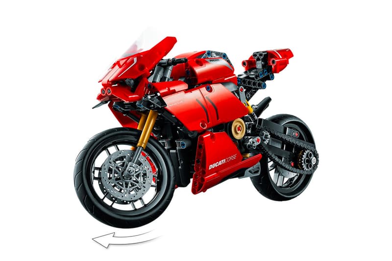 Lego Technic Ducati Panigale V4 R Release figures Bikes Motorcycles Italian Racing Red Blocks Toys Design Ducati Design Center