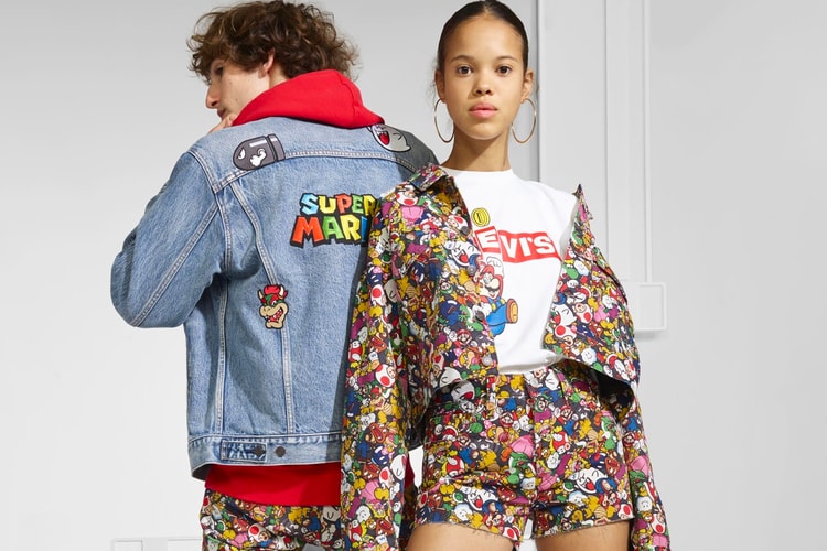 The 'Super-Mario'-Themed Nintendo x Levi's Collection is Now Available