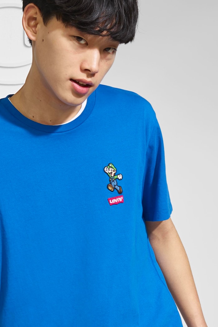 levis super mario nintendo collaboration capsule release info denim overalls faded jacket pants mens women