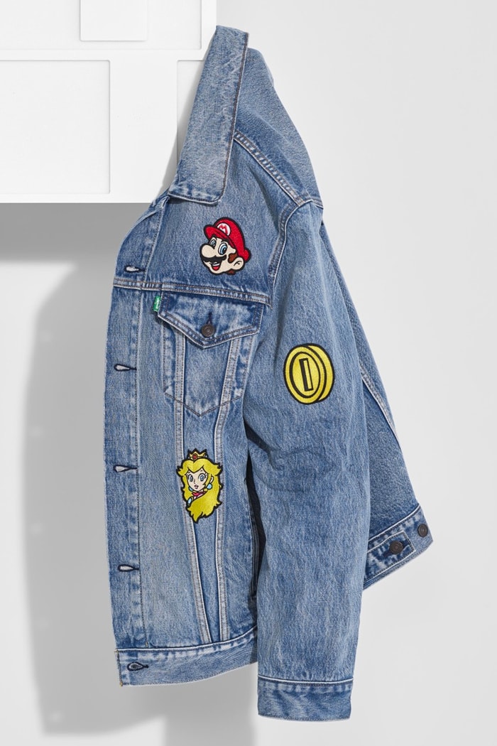 levis super mario nintendo collaboration capsule release info denim overalls faded jacket pants mens women