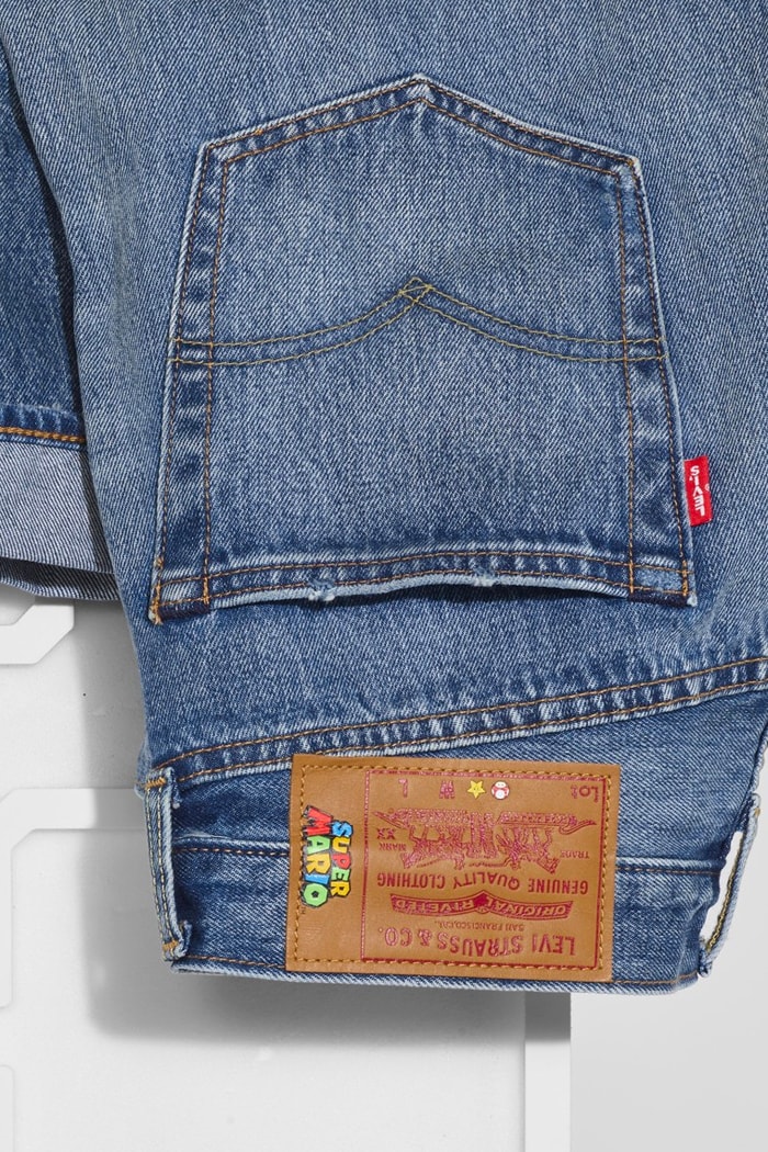 levis super mario nintendo collaboration capsule release info denim overalls faded jacket pants mens women