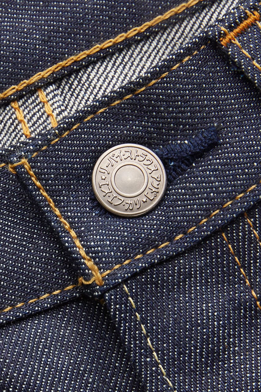 levi's 501 original japanese denim jeans