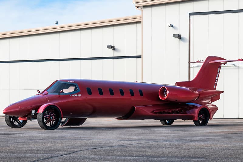 Limo-Jet 42' Lear Jet Learmousine Concept Mecum Auctions 8.1-liter Chevrolet Vortec V8 truck engine custom build Dan Harris custom built party bus