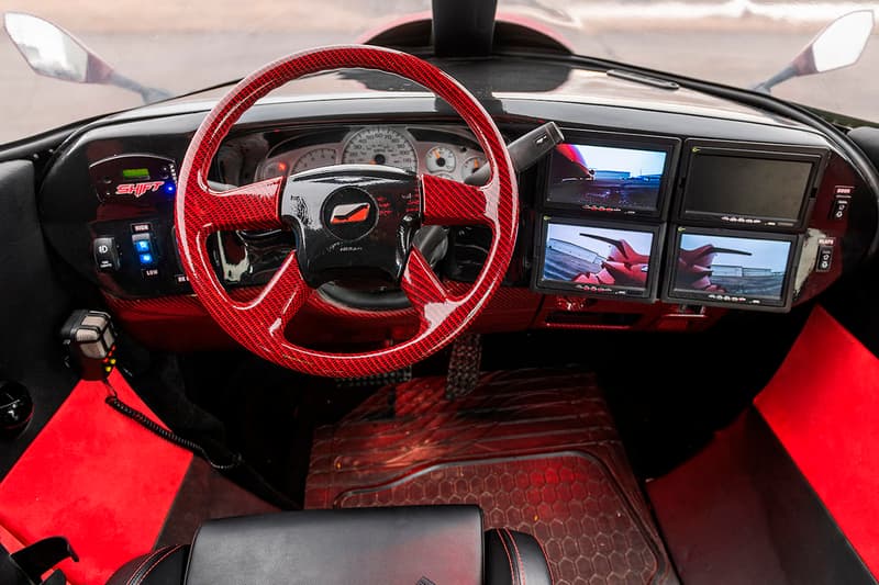 Limo-Jet 42' Lear Jet Learmousine Concept Mecum Auctions 8.1-liter Chevrolet Vortec V8 truck engine custom build Dan Harris custom built party bus