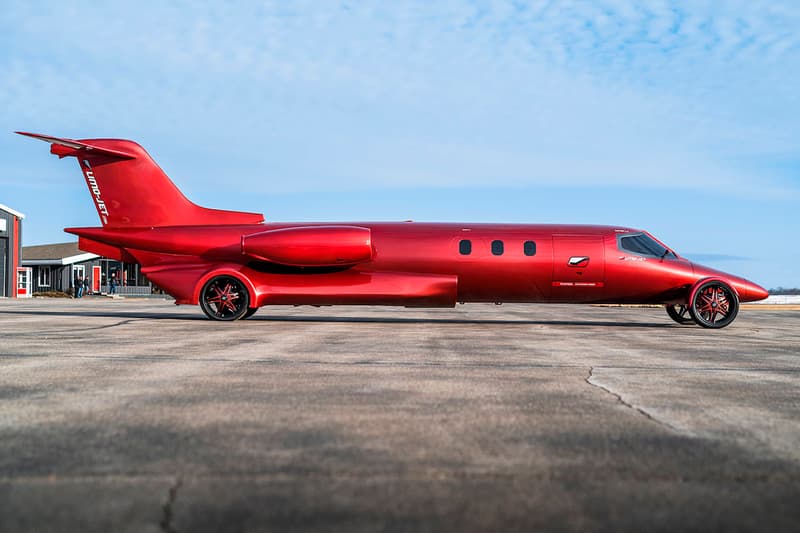 Limo-Jet 42' Lear Jet Learmousine Concept Mecum Auctions 8.1-liter Chevrolet Vortec V8 truck engine custom build Dan Harris custom built party bus