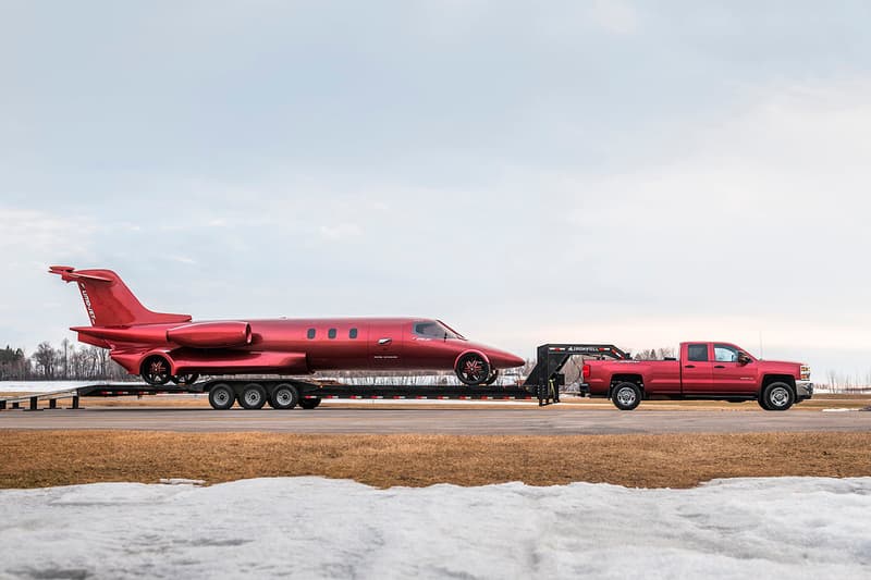 Limo-Jet 42' Lear Jet Learmousine Concept Mecum Auctions 8.1-liter Chevrolet Vortec V8 truck engine custom build Dan Harris custom built party bus
