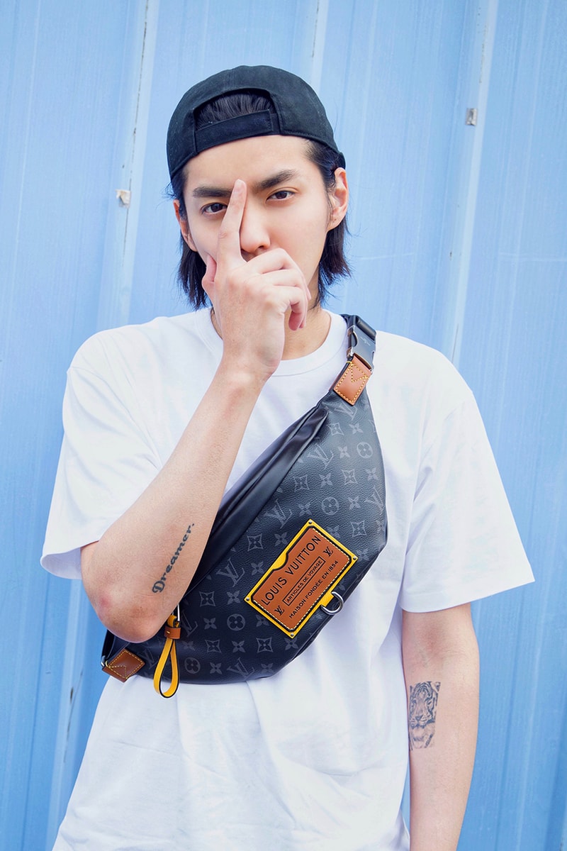 Louis Vuitton Gaston Labels Monogram Accessories special edition canvas kris wu campaign
