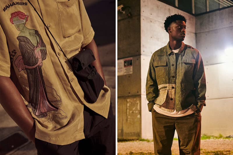 Maharishi Summer 2020 Collection Lookbook militaria americana clothes garments japanese vintage DPM neo rain camo ikat cotton stitchrain choc chipa 