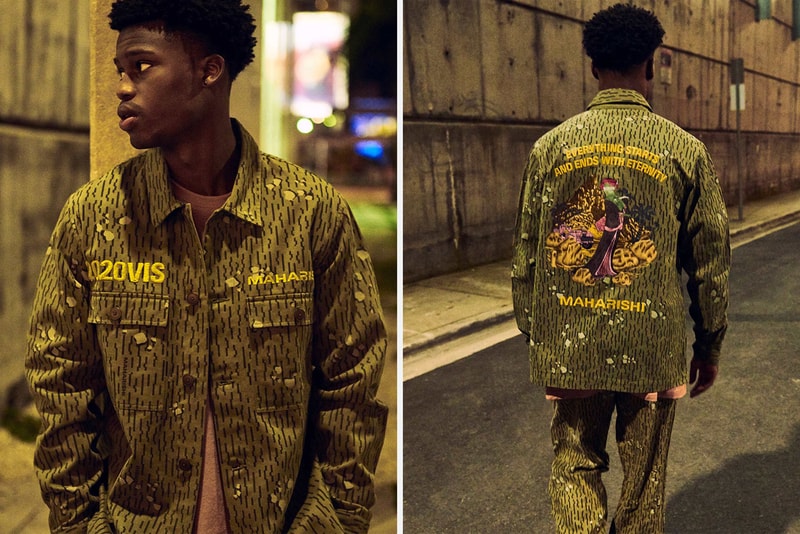 Maharishi Summer 2020 Collection Lookbook militaria americana clothes garments japanese vintage DPM neo rain camo ikat cotton stitchrain choc chipa 